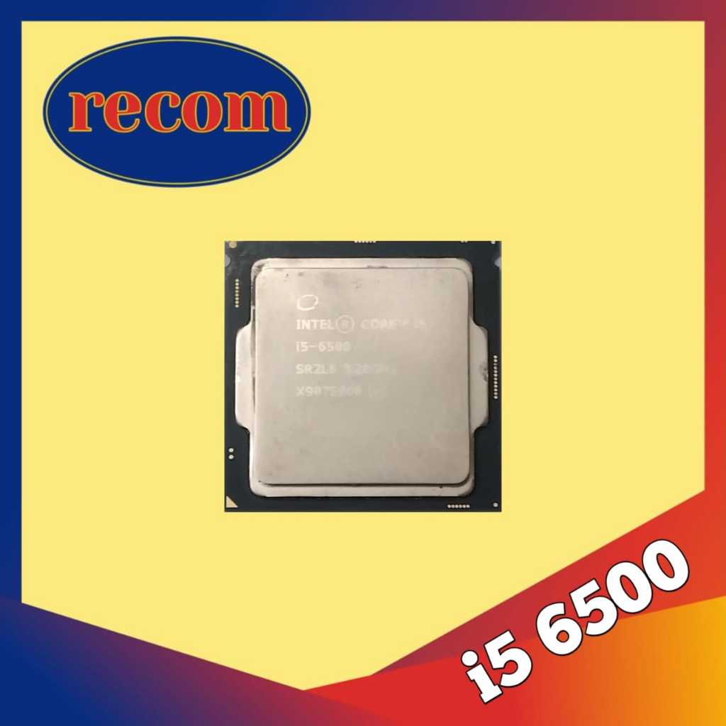 processor intel core i5 6500 6600 6600k tray 1151