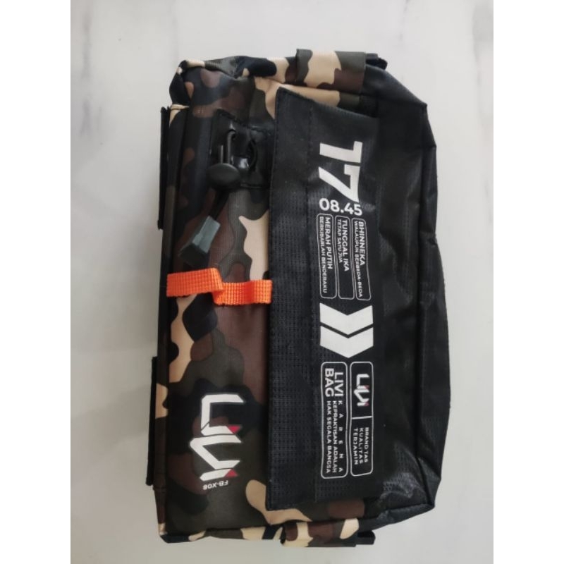 Tas Sepeda Front Block Bicycle Bag Luce Livi Bag FBX 08 FBX08 adalah Tas terbaik dari Element untuk 