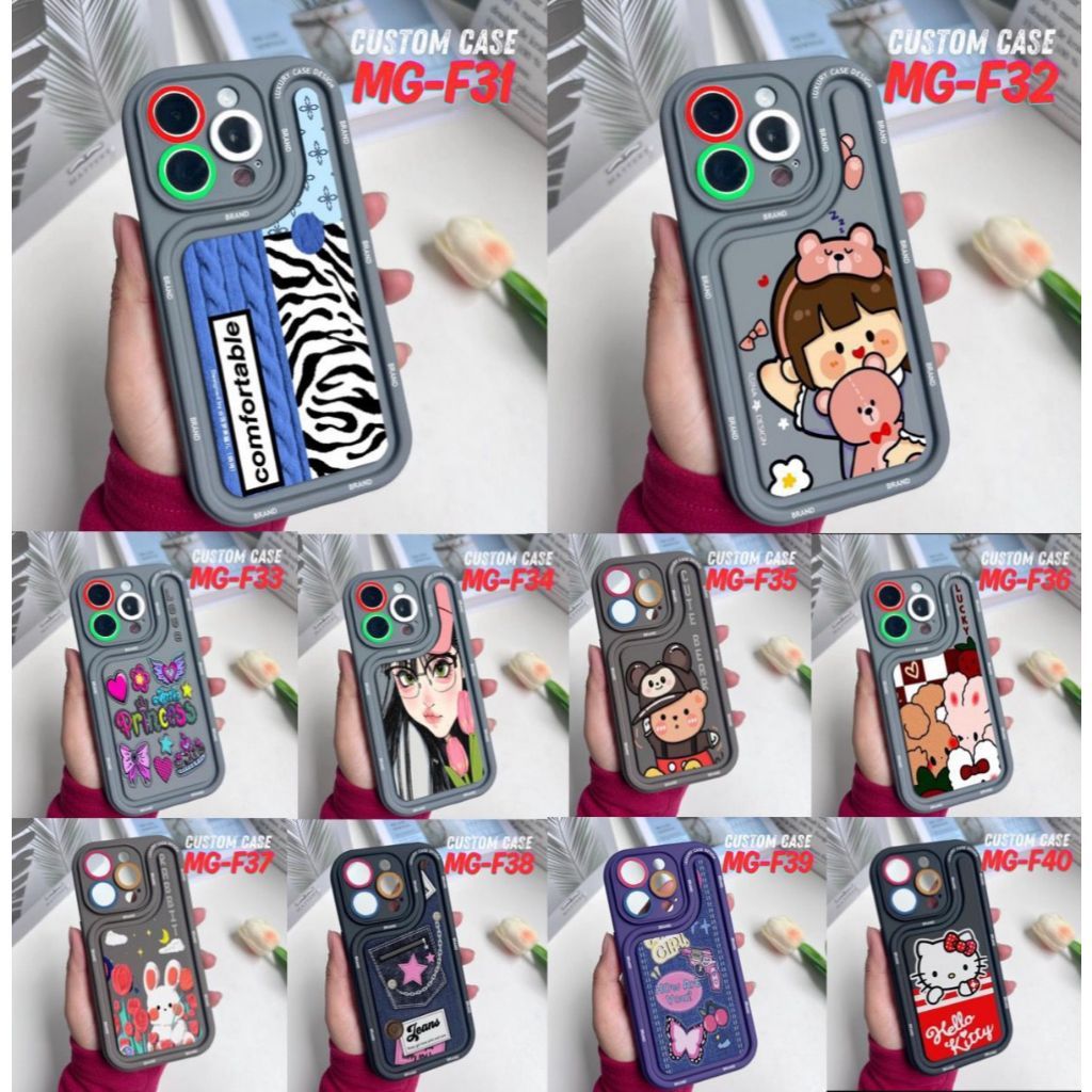 OPPO A5/A9 2020 A3SA5SA11KA1KF11F11 Pro F9F1SReno 4 CASE MOTIF KODE MG F31-F40 GM ACC