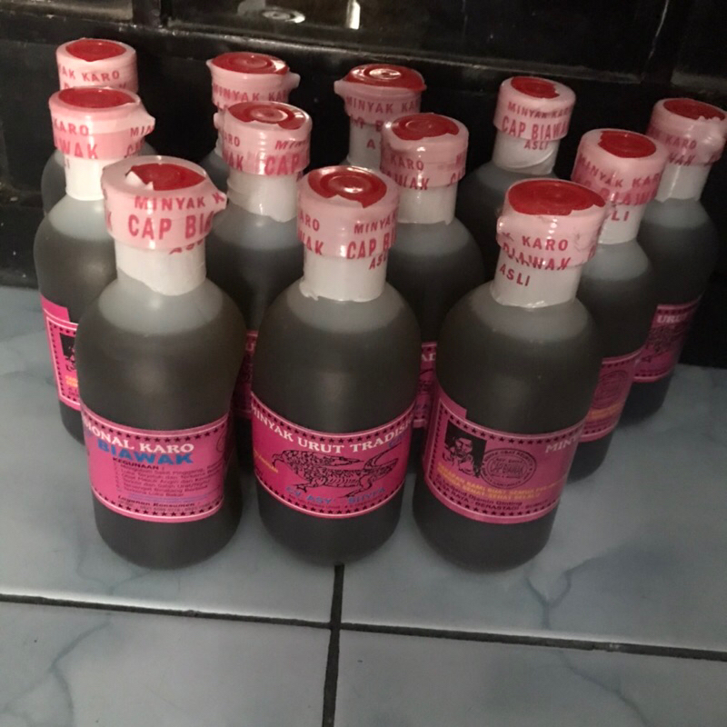 Minyak Urut Cap Biawak/Minyak Urut Tradisional Karo