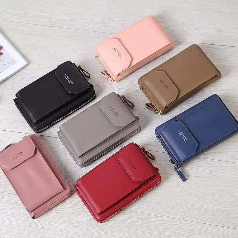 DOMPET TAS SELEMPANG DOMPET HP Panjang Wanita TAS Pocket Free Tali Simpel