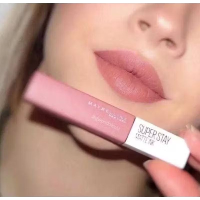 Maybelline Super Stay Matte Ink Lipstick Pink Maroon Orange Lip Cream