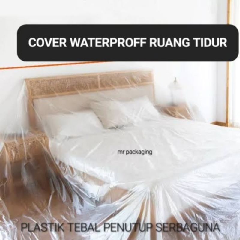 Cover Penutup Kasur 90x200 | PLASTIK ROLL UK TERLENGKAP 230cm 200cm 150cm 120cm 100cm 70cm 60cm | Pl