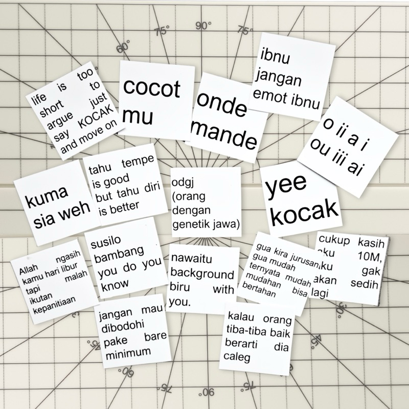 

(MINIMAL BELI 10) STICKER ASBUN STICKER ABSURD STICKER MEME STICKER BRAT STIKER ASBUN STIKER ABSURD STIKER MEME STIKER BRAT DECO STICKER JOURNALING STICKER VINYL STICKER STIKER VINYL