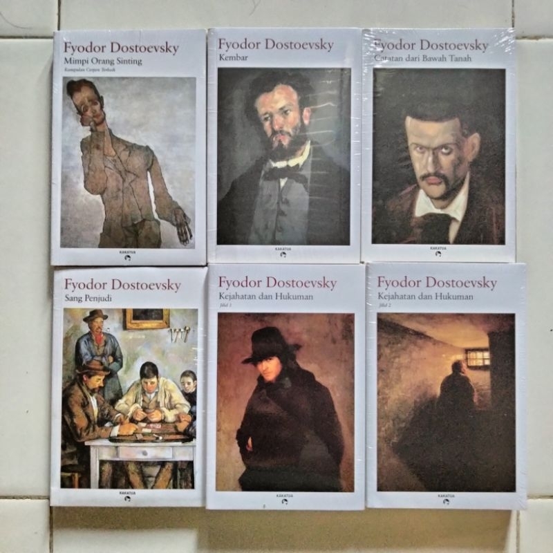 Buku-buku Fyodor Dostoevsky - Penerbit Kakatua