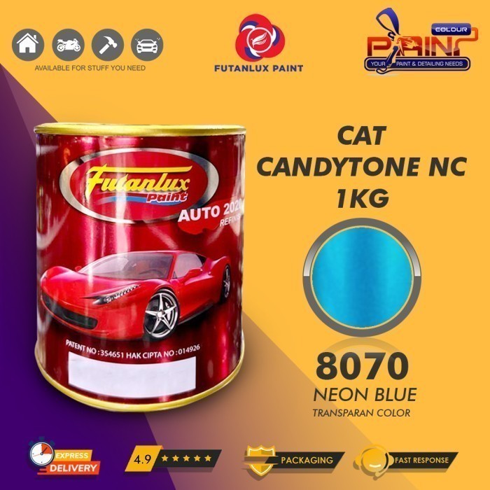 FUTANLUX AUTO 2020 CANDY NEO BLUE #8070 / BIRU MUDA CANDY