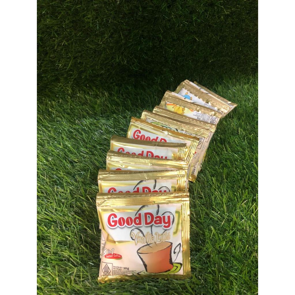 

GROSIR MURAH - GOOD DAY VANILLA LATTE - RENCENG isi 10