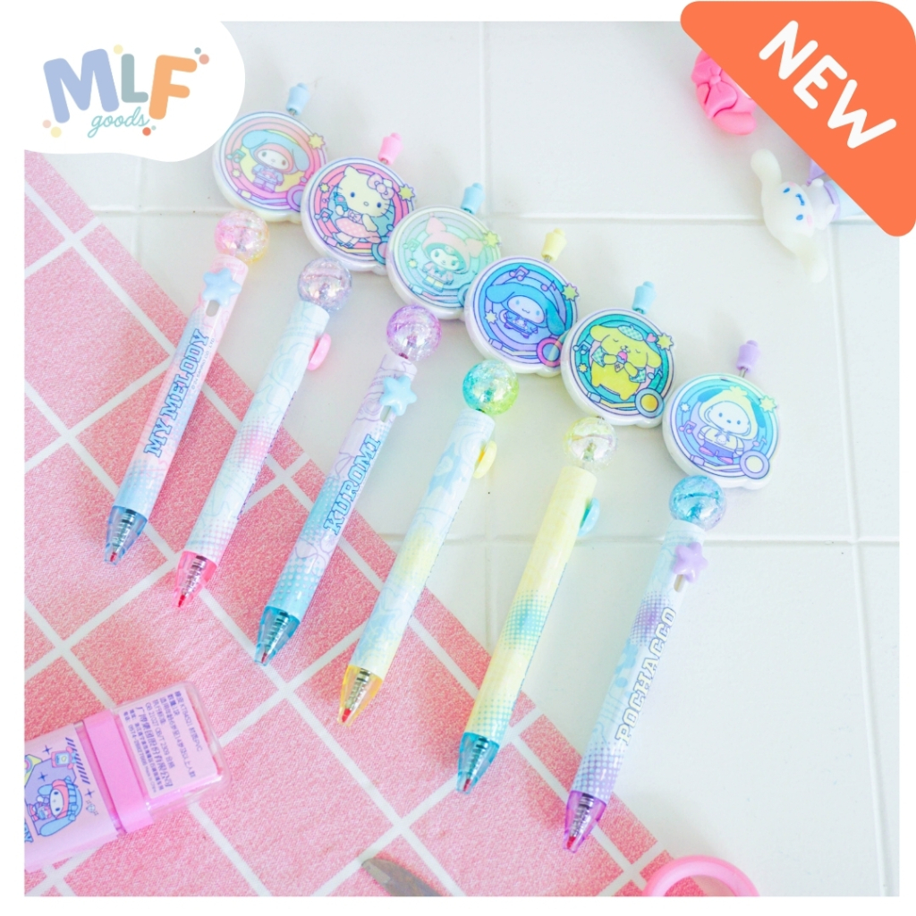 

MLF Goods - Cute Pen Sanrio Original ( Melody, Cinnamonroll, Kuromi ) / Pensil Sanrio / Alat Tulis Sekolah