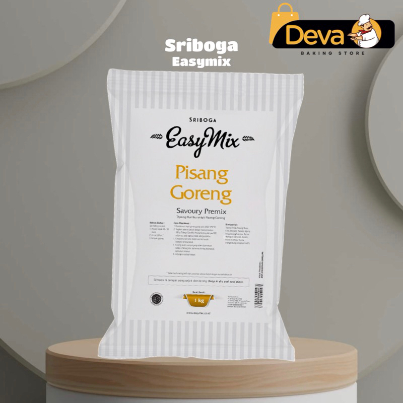

Sriboga Easymix Pisang Goreng - Tepung Premix 1kg