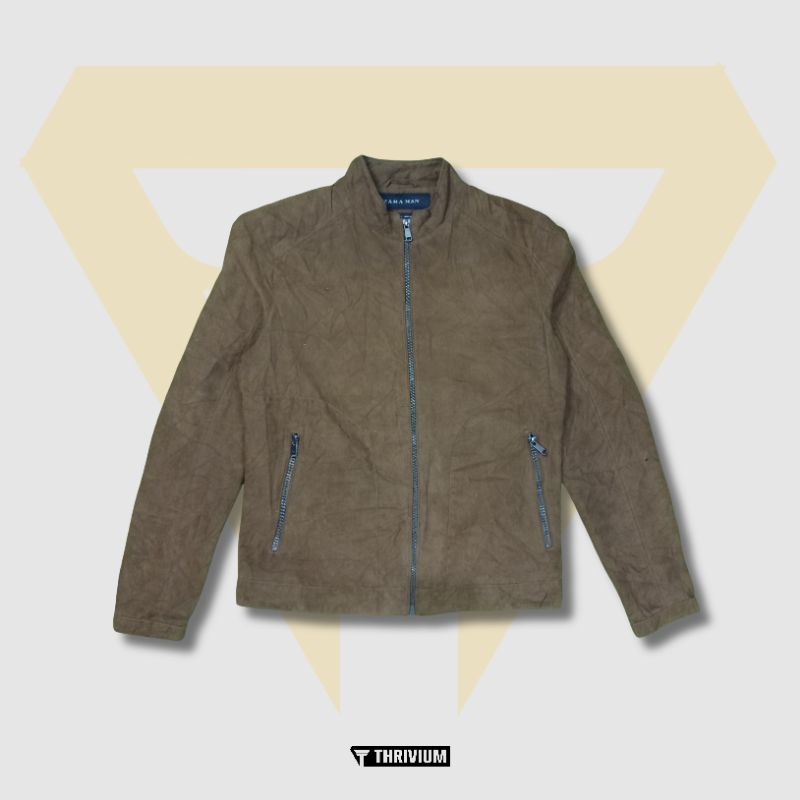 Zara Man - Casual Suede Jacket