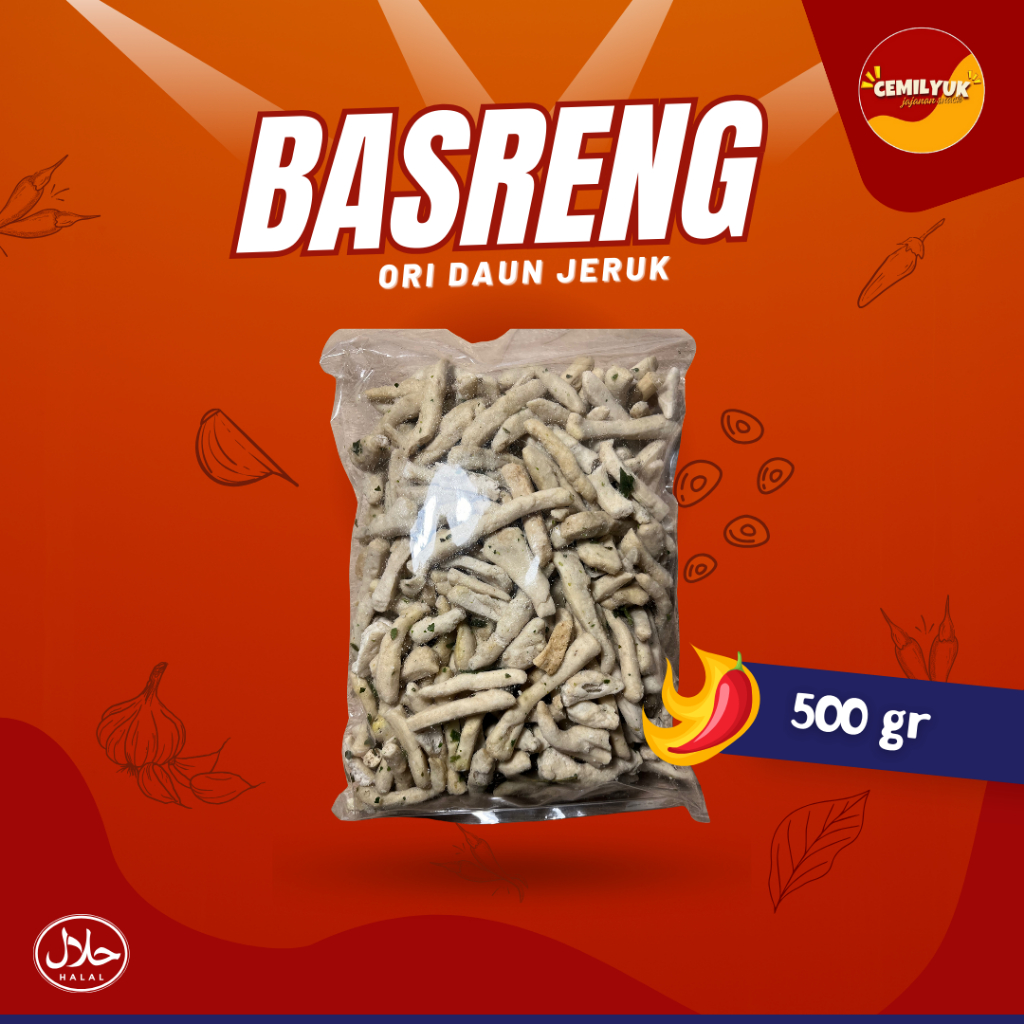 

Basreng Original Daun Jeruk VIRAL! 500gr