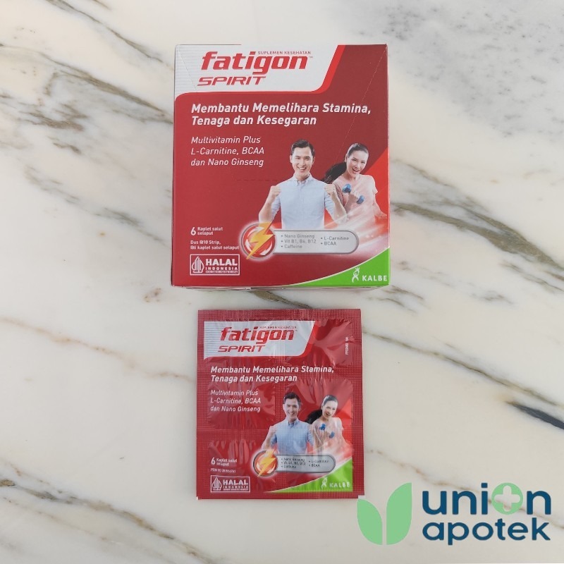 Fatigon Spirit 6 Kaplet - Vitamin & Suplemen