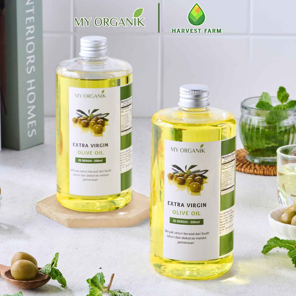 

My Organik Minyak Zaitun Extra Virgin Olive Oil Organic Premium Murni Asli 100% EVOO Ekstra Virgin