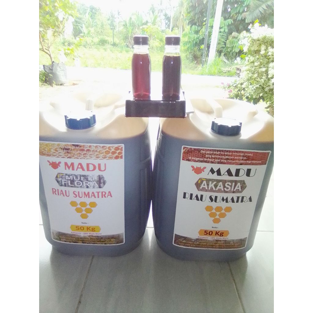 

[PROMO Grosir-50 Kg] Madu murni AKASIA & MULTIFLORA/Grade A - Riau Sumatra