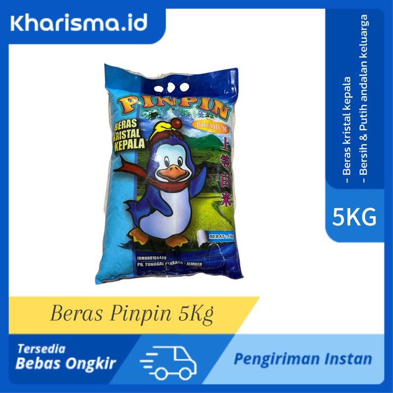 

Beras pinpin 5kg premium original