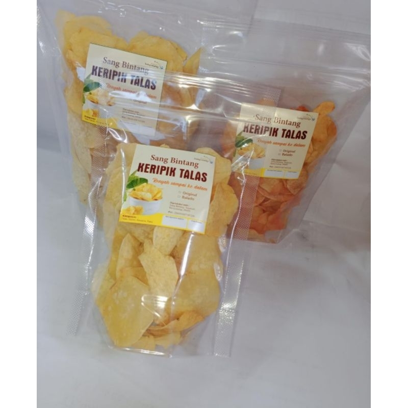 

keripik talas mbothe SANG BINTANG gurih renyah termurah