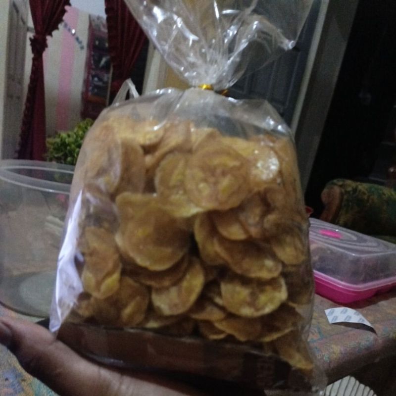 

KERIPIK PISANG MANIS 500gr / KERIPIK PISANG GURIH / KERIPIK PISANG RENYAH