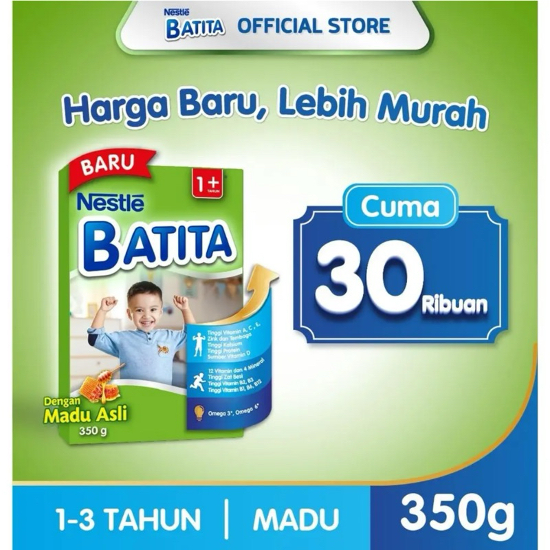 

Batita 1+ 3+ 350gr madu