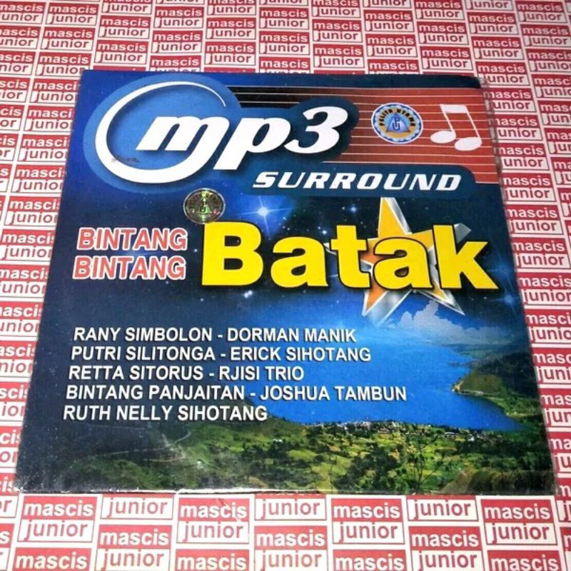 CD MP3 Bintang Bintang Batak RANY SIMBOLON DORMAN MANIK PUTRI SILITONGA ERICK SIHOTANG RETTA SITORUS