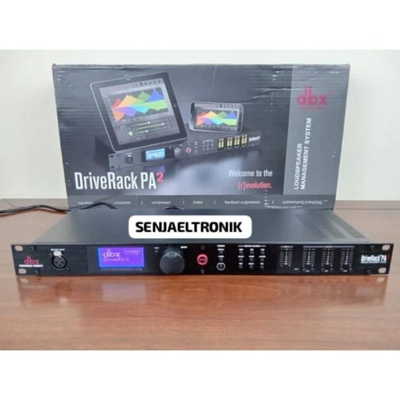 MANAGEMENT DBX PA2 DRIVERACK SPEAKER MANAGEMEN DBX PA 2