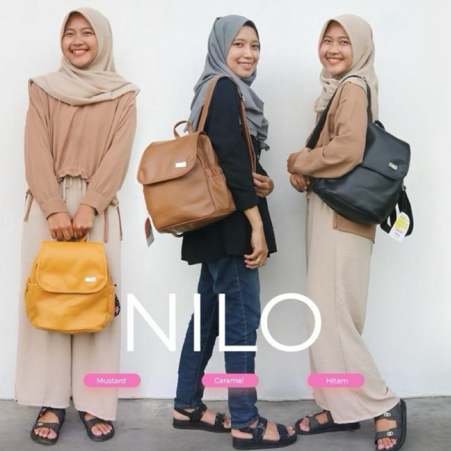 Tas Ransel NILO - Tas Ransel Rumah Warna