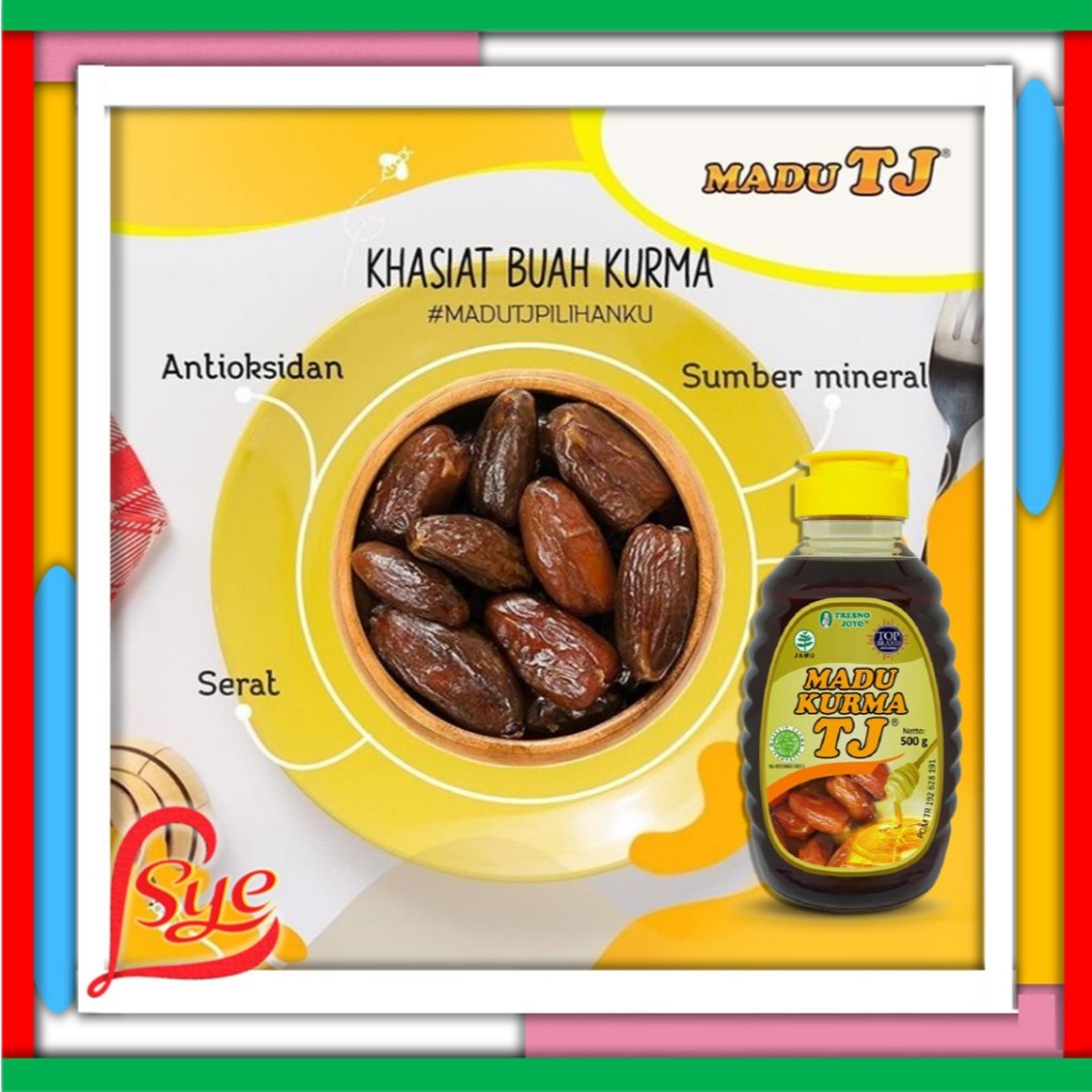 

Madu Tj Kurma 500gr - Madu Murni Plus Kurma Arab Asli Untuk Menjaga Daya Tahan Tubuh - Sye