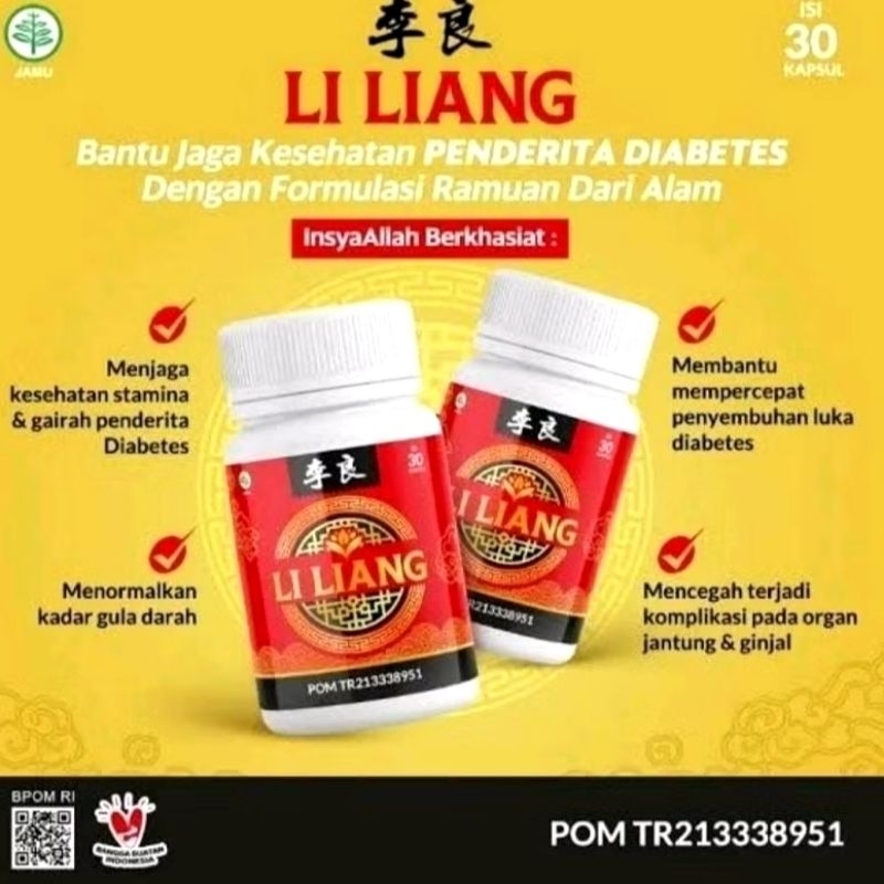 LI-LIANG DIABETES DAN KENCING MANIS ASLI ORIGINAL-LI-LIANG