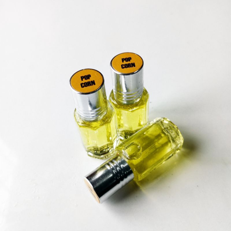 (OSR) Parfum Oles (6ML) Beraroma Pop Corn, Non Alkohol, Parfum Ibadah, Parfum Santri