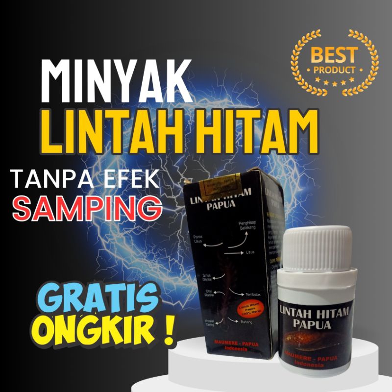 LINTAH HITAM PAPUA MINYAK ASLI LINTAH HITAM MAUMERE PAPUA INDONESIA