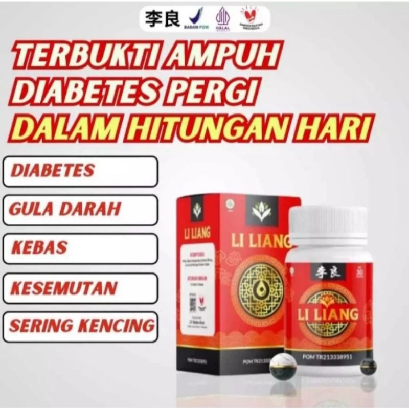 

Li Liang Obat Herbal Diabetes Kencing Manis Asli Original