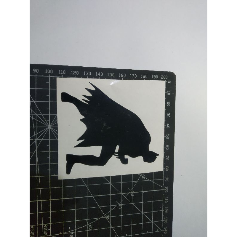 

stiker cutting batman