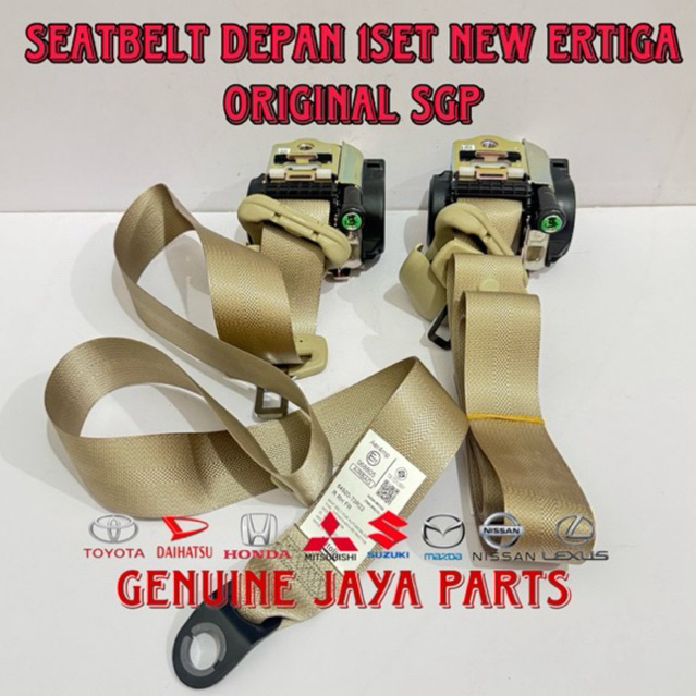 Seatbelt Seat belt Safety Belt Depan 1Set Kiri - Kanan Suzuki New Ertiga Original SGP