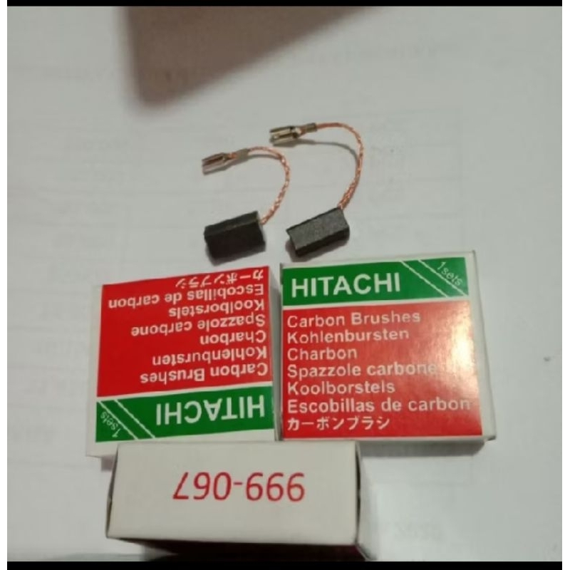Carbon Brush HITACHI 067 Arang CB Mesin Gerinda HITACHI / HIKOKI Bostel Sepul 999-067