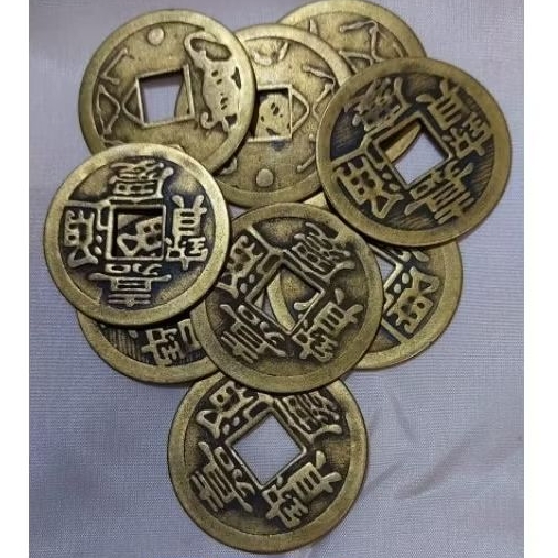 uang kepeng fengsui pis bolong cina diameter 4,3 cm