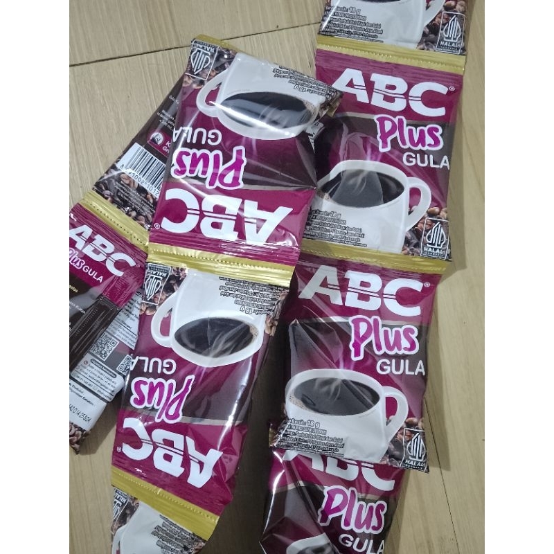 

KOPI ABC PLUS GULA 1 renceng