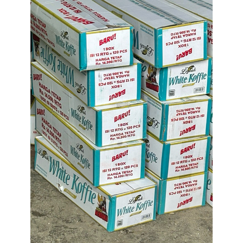 

Kopi Instan Luwak White Coffee 1 Dus isi 120 pcs @20gr