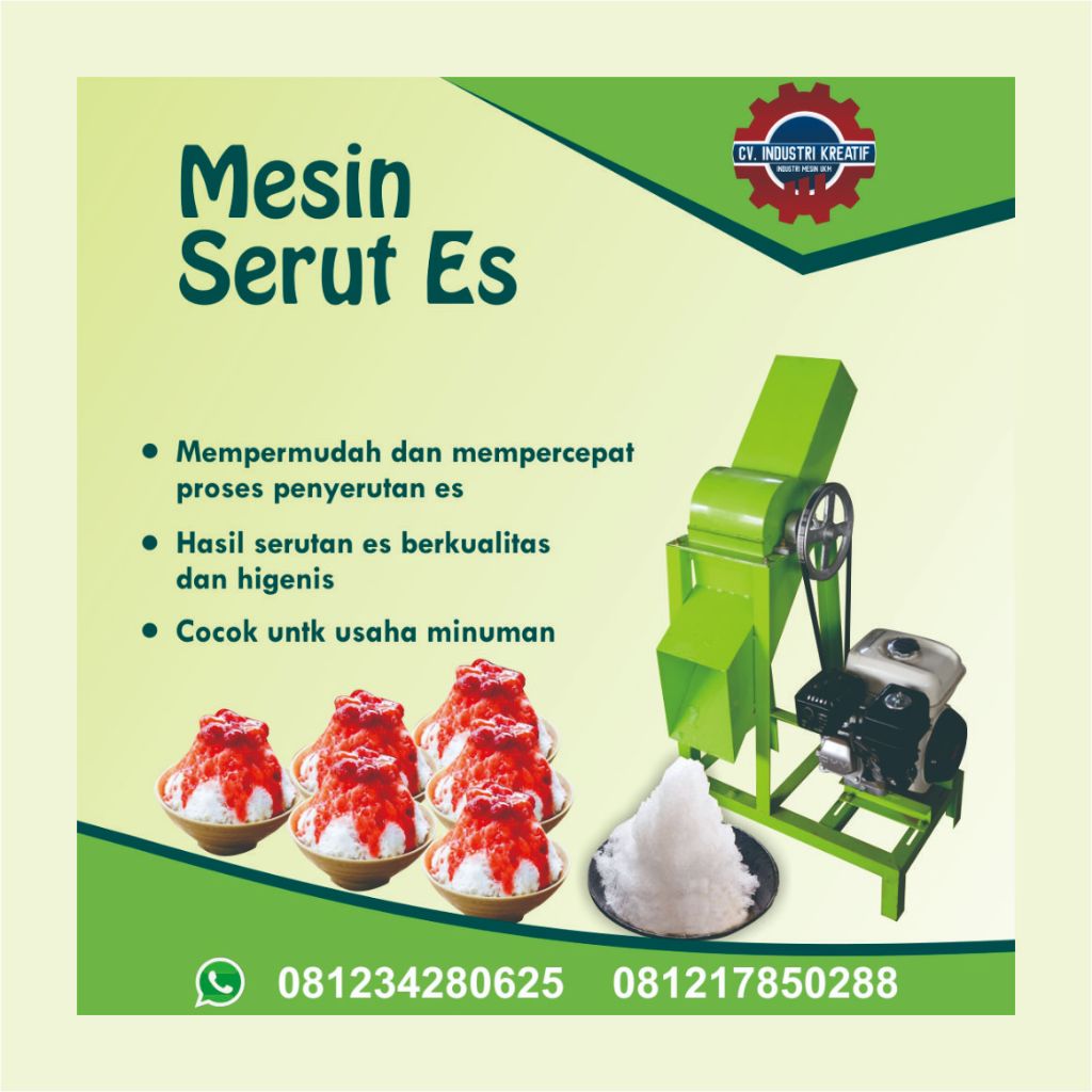 Mesin Serut Es Batu Salju - Mesin Serut Es Otomatis