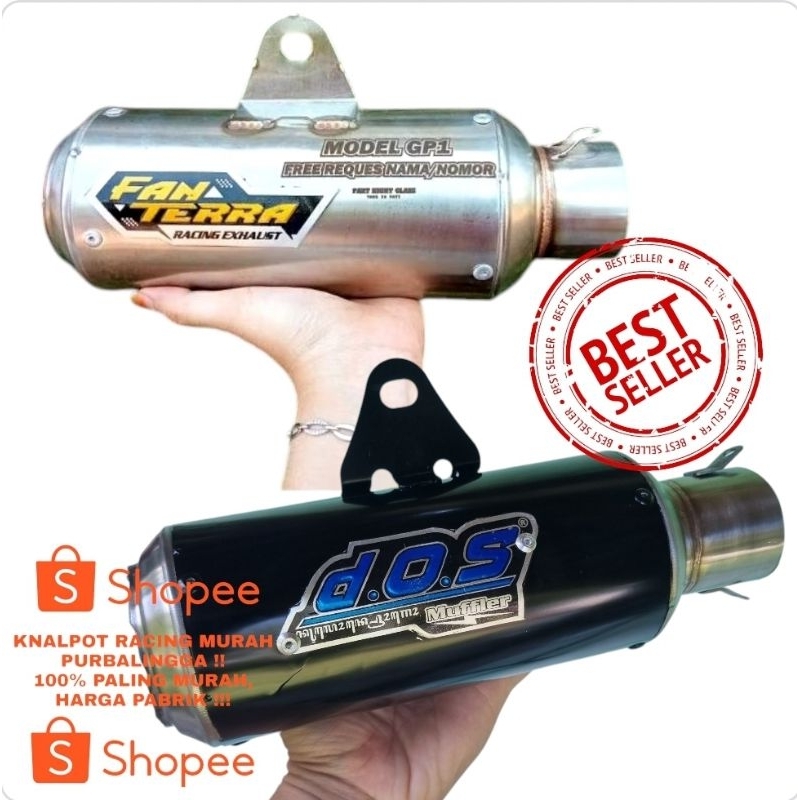 Slincer Dos Gp1 Knalpot dos gp1 sarteng ½ ¼