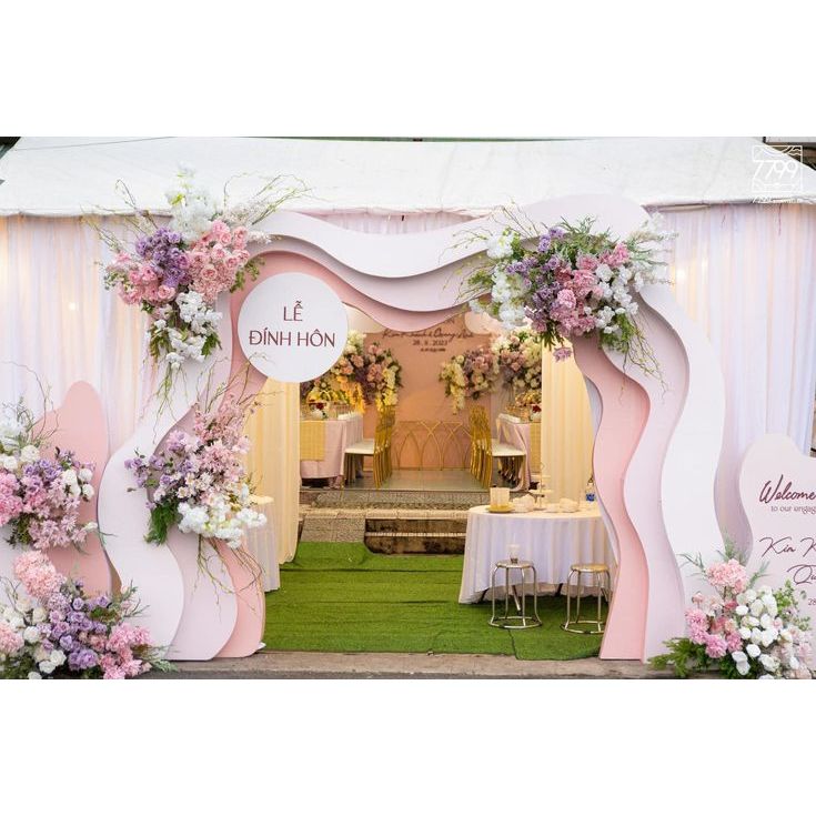 welcome gate wedding gerbang dekorasi