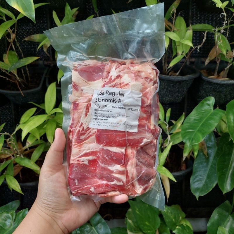 

Beefslice Ekonomis A 500 Gram