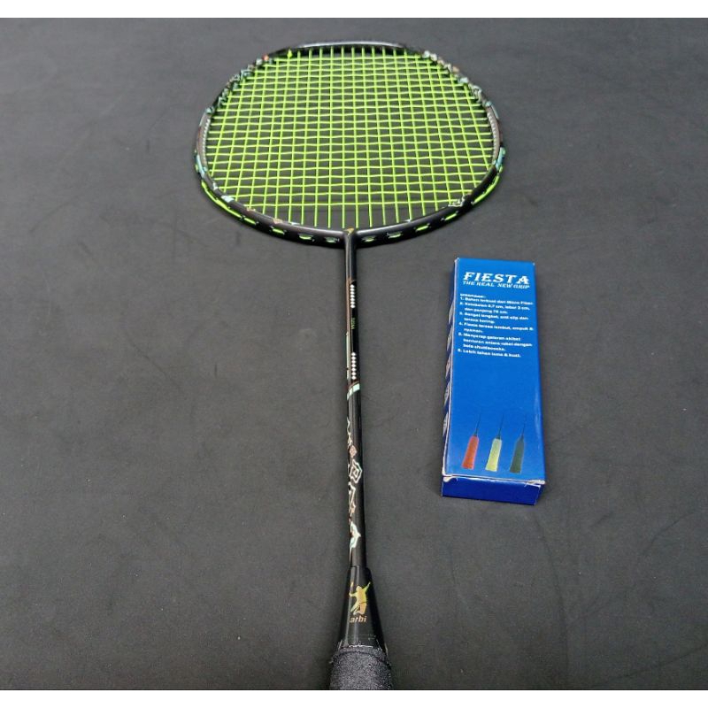 Raket badminton bekas second original flypower tizona