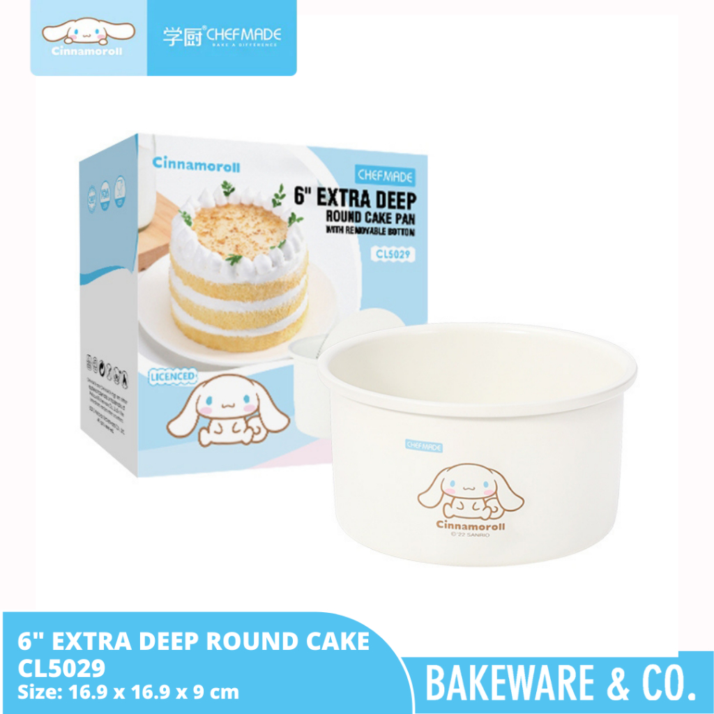 Loyang Chiffon Bongkar Pasang 6 Inch Cinnamoroll Chefmade - Cake Pan Sanrio License CL5029