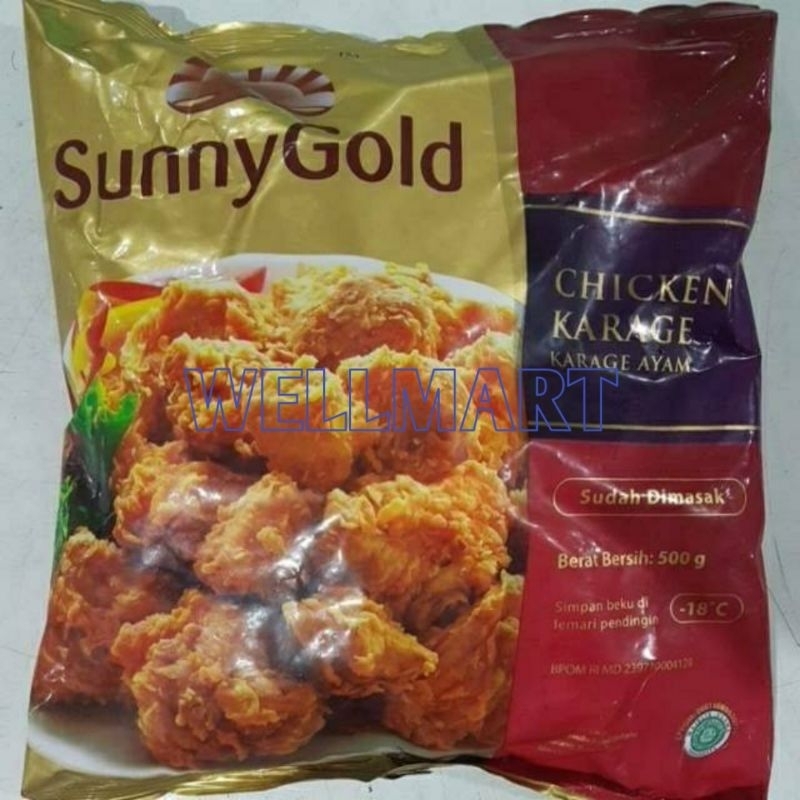 

SunnyGold Chicken Karage Original 500gr Karage Ayam