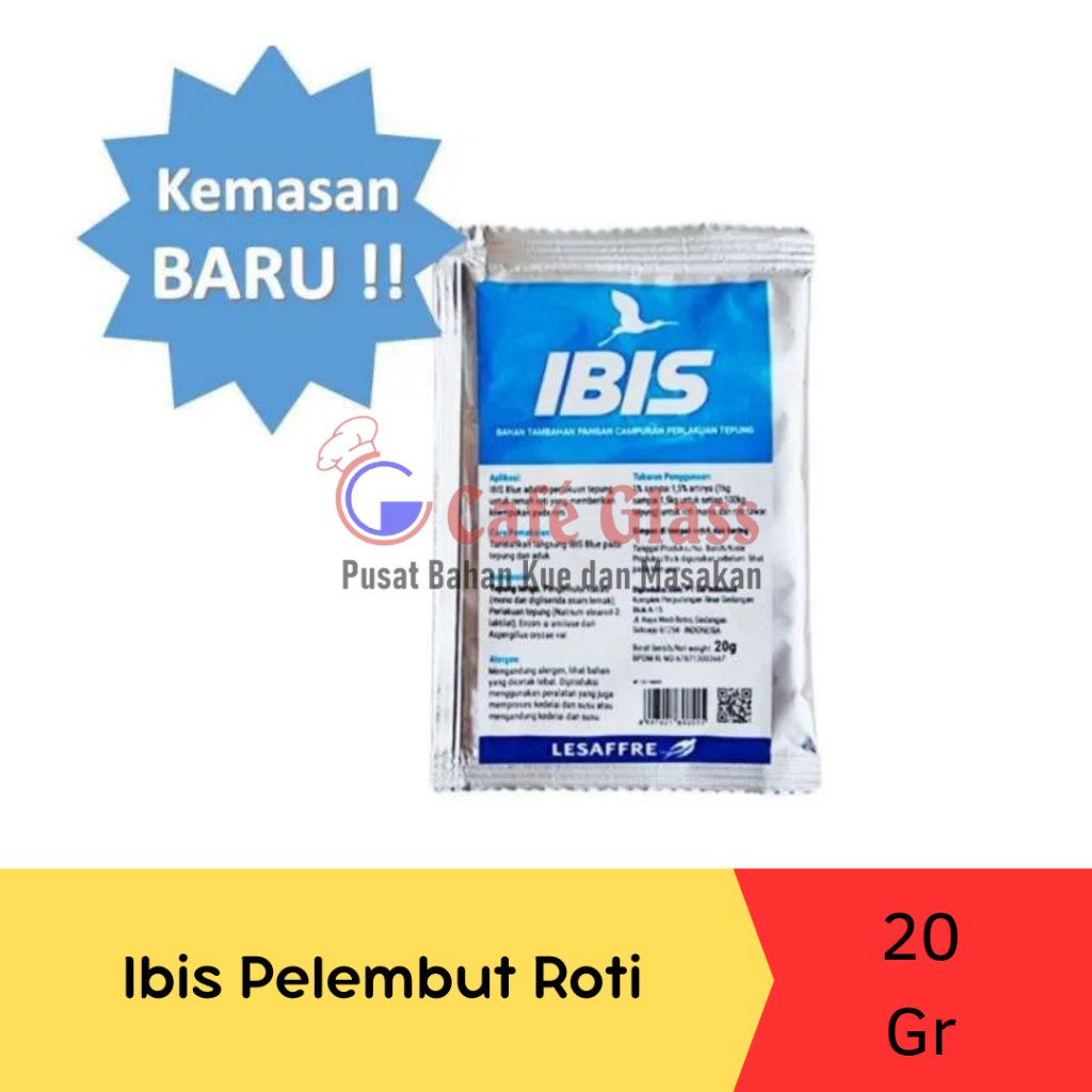 

Ibis Pelembut Roti Sachet (20Gr)