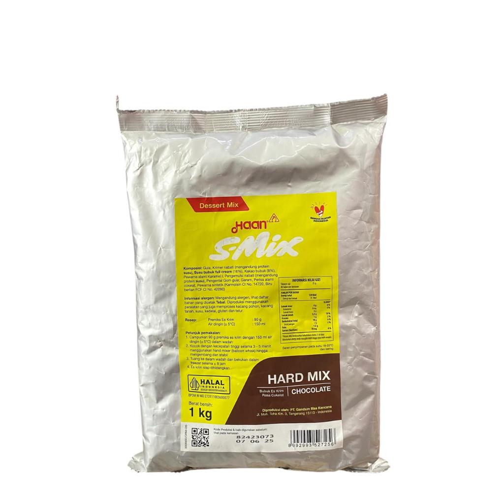 

Haan Ice Cream Mix Powder Kemasan 1kg Rasa Coklat/Premix Es Krm Instan