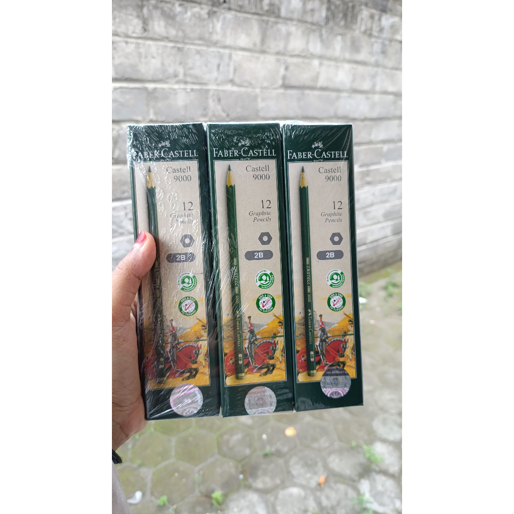 

PAKET MURAH Pensil Faber Castell 2B Kualitas Terbaik (6 pack isi 72pcs)