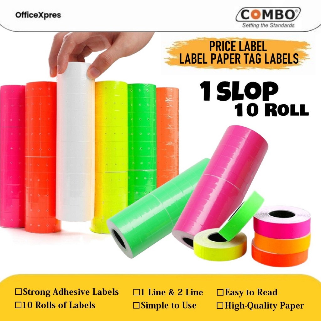 

Label Harga / Kertas Label 1 Baris Warna / Isi Label Harga 2 Baris / Price Label 1 Line Putih Combo