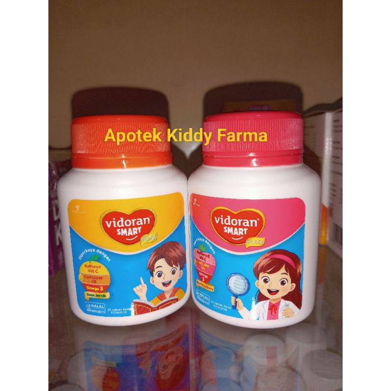 Vidoran Smart Vitamins @25tablet hisap
