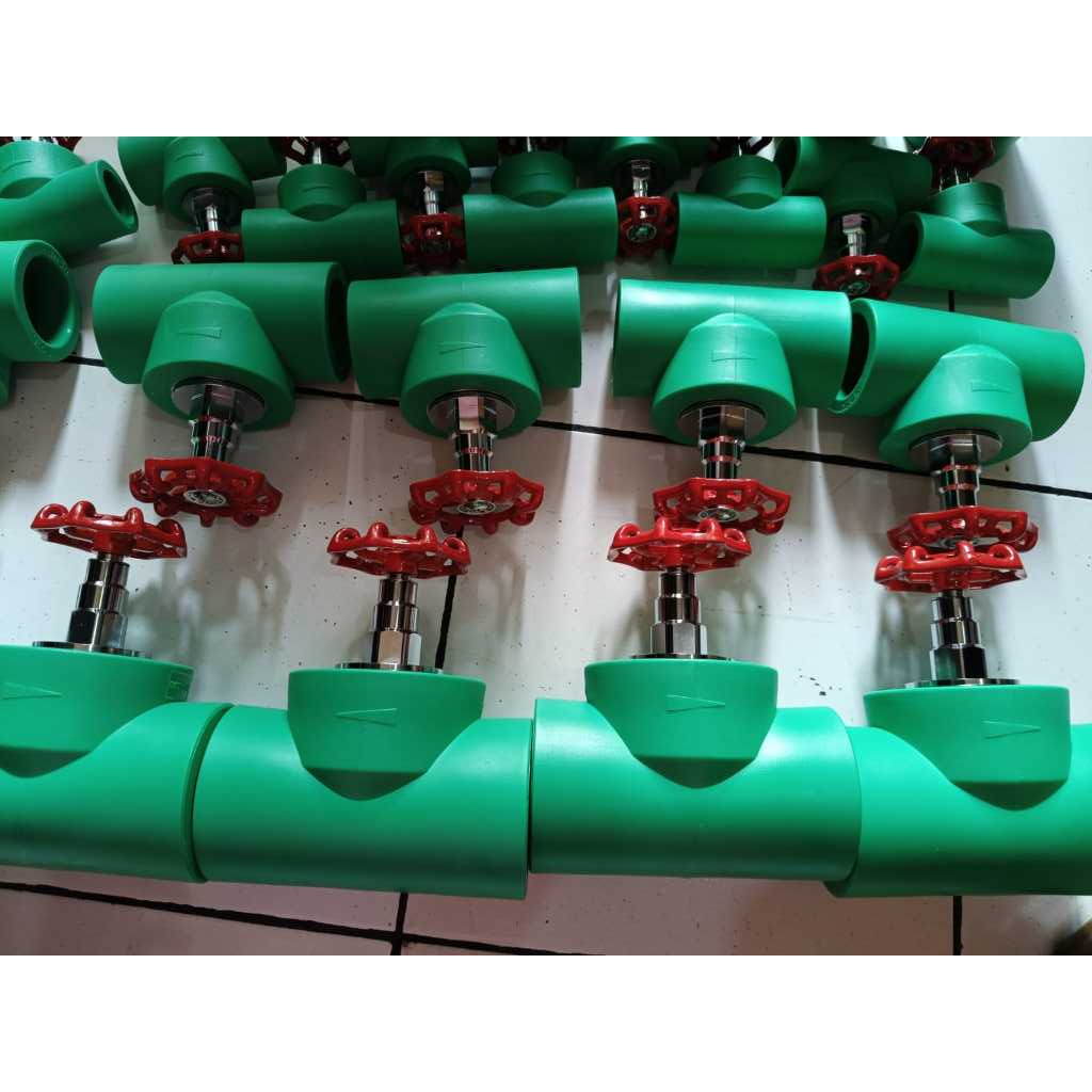 Gate Valve PPR 2 inch (63mm) / Gate Valve PPR 2" / Straight Way Valve PPR 63mm / Get Valep PPR 2" / 