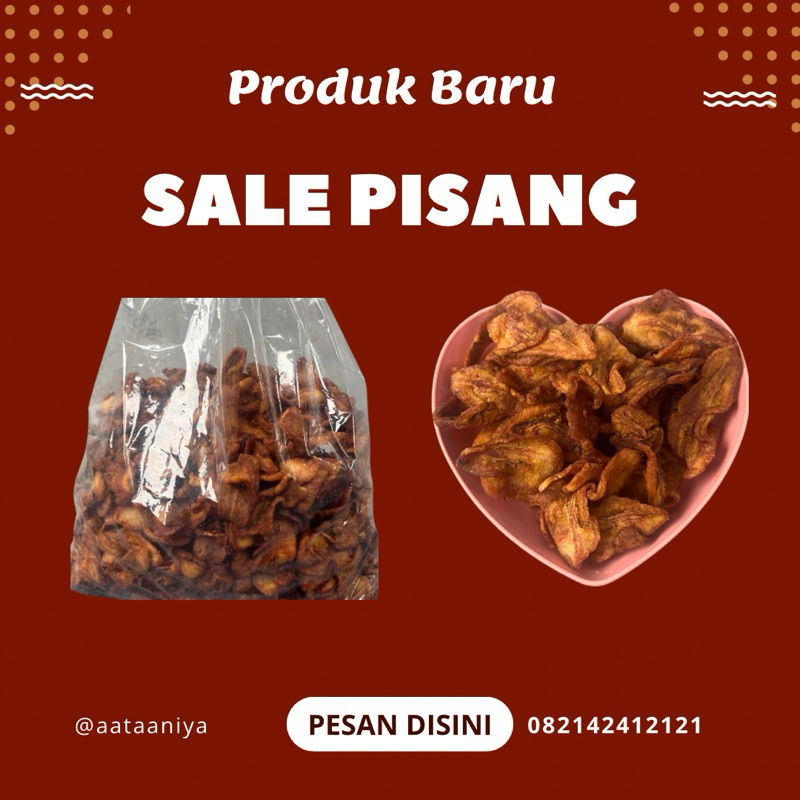 

SALE PISANG MANIS KERING PREMIUM 250GRM